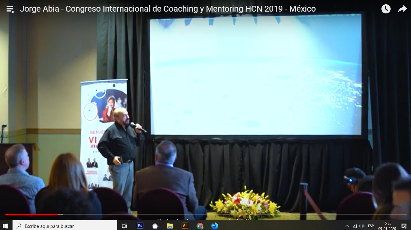 Jorge Abia – Congreso Internacional de Coaching y Mentoring HCN 2019 – México