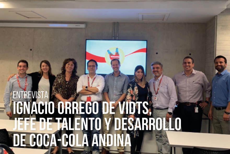 Ignacio Orrego de Vidts, jefe de Talento y Desarrollo de Coca – Cola Andina